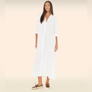 XiRENA Classic White Boden Shirt Dress